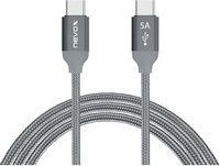 Nevox USB-C auf USB-C Kabel USB 2.0 in Grau - Bild 1