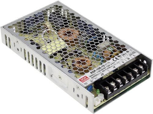 Mean Well RSP-100-12 Schaltnetzteil 12 V/DC 6.5 A 102 W in Silber - Bild 1