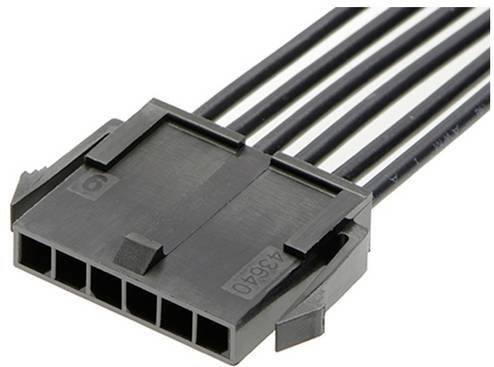 Molex 214752-2063 Steckverbinder in Schwarz mit Goldkontakten - Bild 1