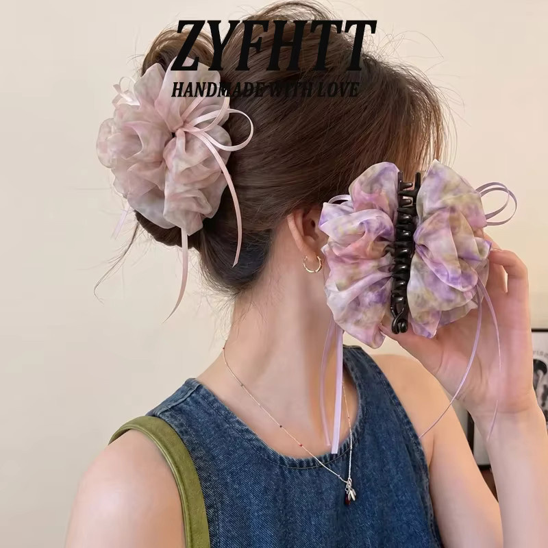 ZYFHTT Haarspange für Damen, Haifischklammer - Bild 2