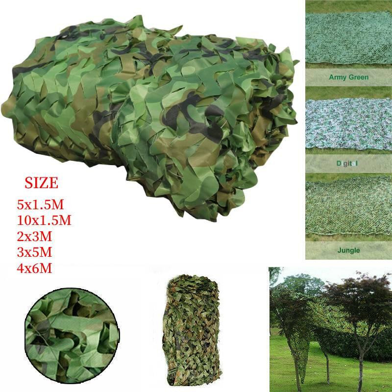 ZebraBrine Tarnnetz in Grün für militärische Zwecke und Sonnenschutz, B x H: 5 x 1,5 m - Bild 5