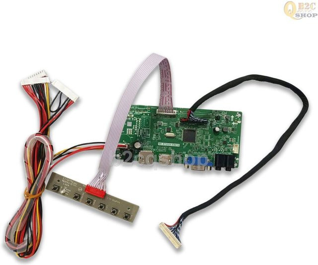 COOERQI LCD Controller Driver Board Monitor Kit für IMAC 24 Zoll LM240WU2 Panel mit HDMI und DisplayPort - Bild 1