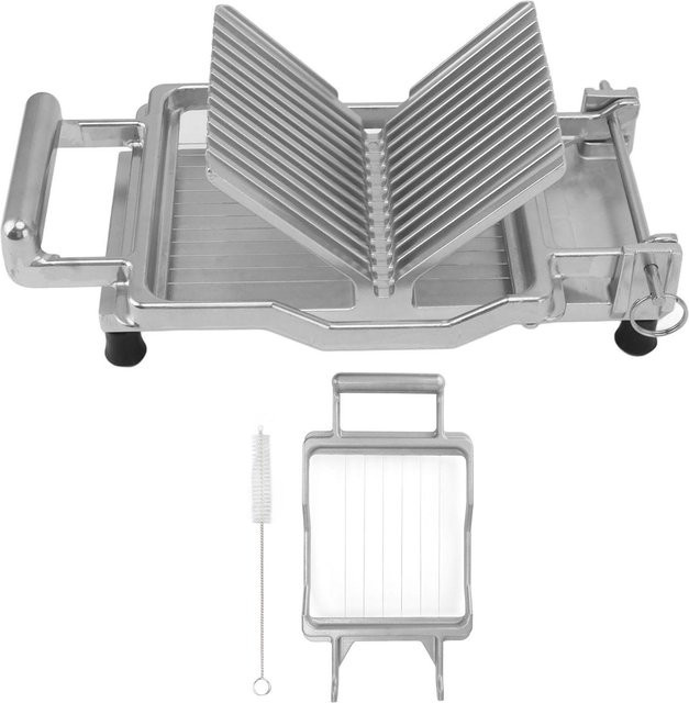 Manueller Käseschneider von aimo in Silber mit Edelstahlklingen für Butter und Brot - Bild 1