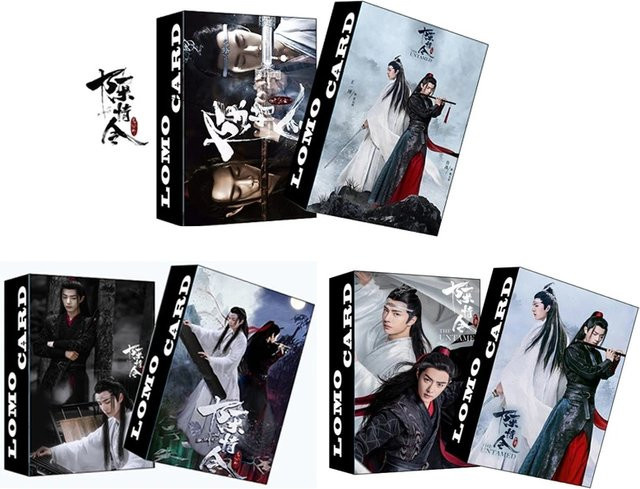 Chen Qing Ling LOMO-Karte Set mit Xiao Zhan und Wang Yibo Sternfiguren aus dem chinesischen Drama, 30 Stück Mini-Postkarten in Multicolour - Bild 1