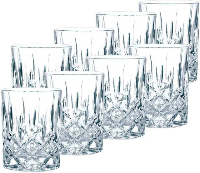 Nachtmann Noblesse Kristall-Whiskygläser Tumbler transparent 8er Set mit 295 ml Volumen - Bild 1