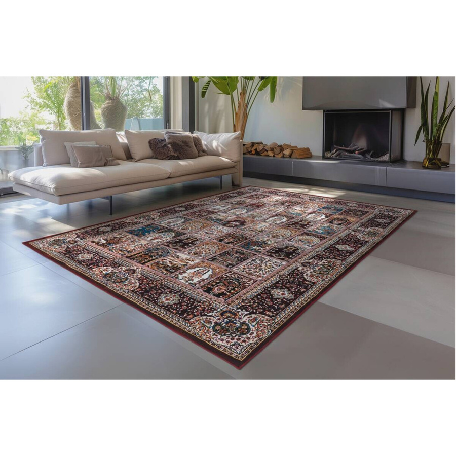 Kayoom Teppich Rocks 325 in Rot, pflegeleicht und rutschfest, B/B: 160 x 230 cm - Bild 4