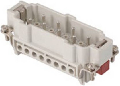 Molex Heavy Duty Connector 936010378 in Silber und Weiß mit Schraubanschluss - Bild 1