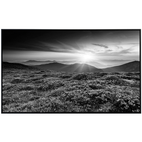 papermoon EcoHeat Infrarotheizung Landschaft Schwarz Weiss mit Matt-Effekt und App-Steuerung - Bild 2