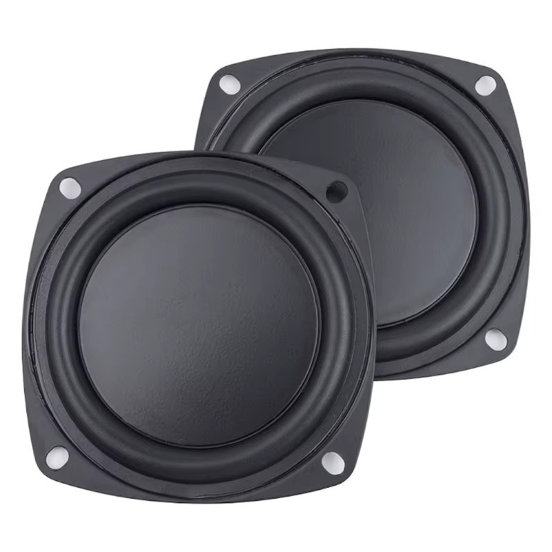 Passive Bass-Radiator-Lautsprecher-Membran zur Bass-Verstärkung in Schwarz für DIY-Projekte - Bild 2