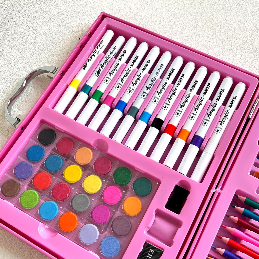 Aquarell-Malset für Kinder, 88-teiliges Set, Bunt / Mehrfarbig - Bild 3