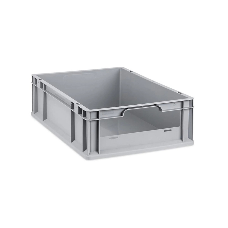 PROREGAL Eurobox NextGen Insight Eurobehälter Transportbox Grau H x B x T: 17 x 40 x 60 cm, 34 Liter - Bild 2