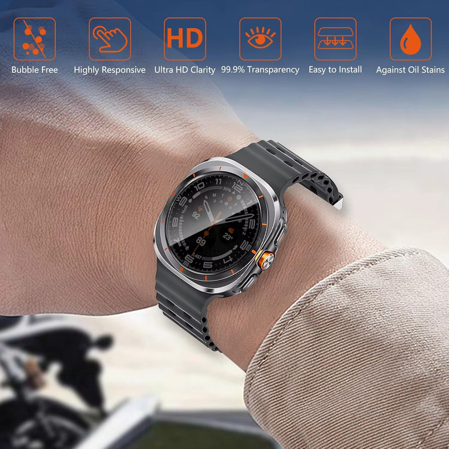 Samsung Displayschutzfolie Galaxy Watch Ultra 47mm, transparent, Unisex - Bild 3