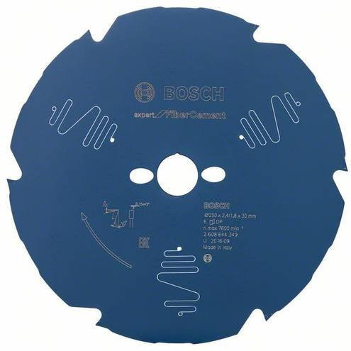 Bosch Expert Kreissägeblatt Diamond für Faserzement Durchmesser: 250 mm, Farbe: Blau - Bild 1