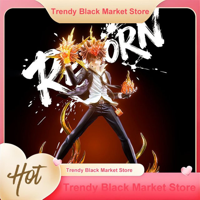 Bandai Katekyo Hitman Reborn Tsuna Sawada Actionfigur, Kunststoff, Bunt / Mehrfarbig - Bild 1