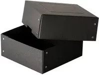 Falken Aufbewahrungsbox PureBox Black, B/H/T: 21 x 8,5 x 21 cm - Bild 1