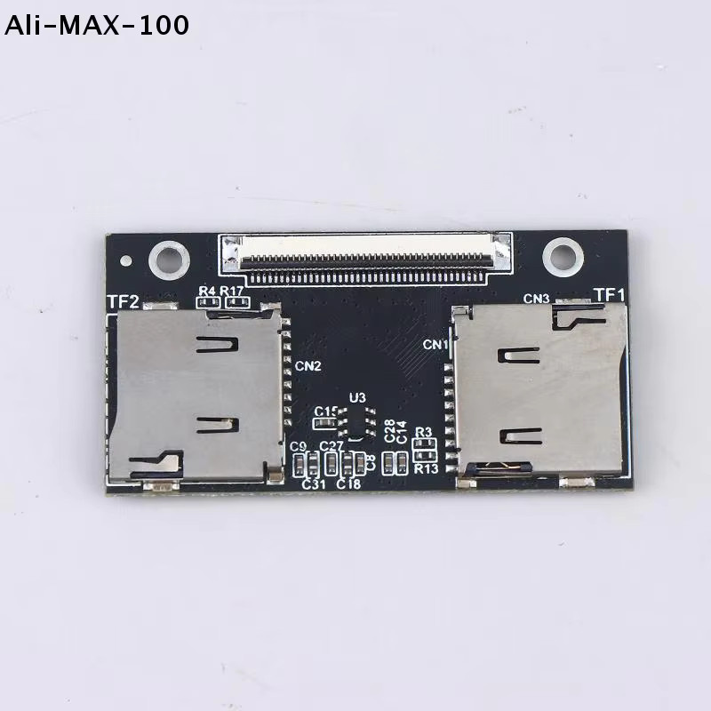 AyS Dual-TF-Speicherkarte microSD Erweiterungskarte in Schwarz für Computer, industrielle Steuerungsmaschinen, VCR und NAS - Bild 2