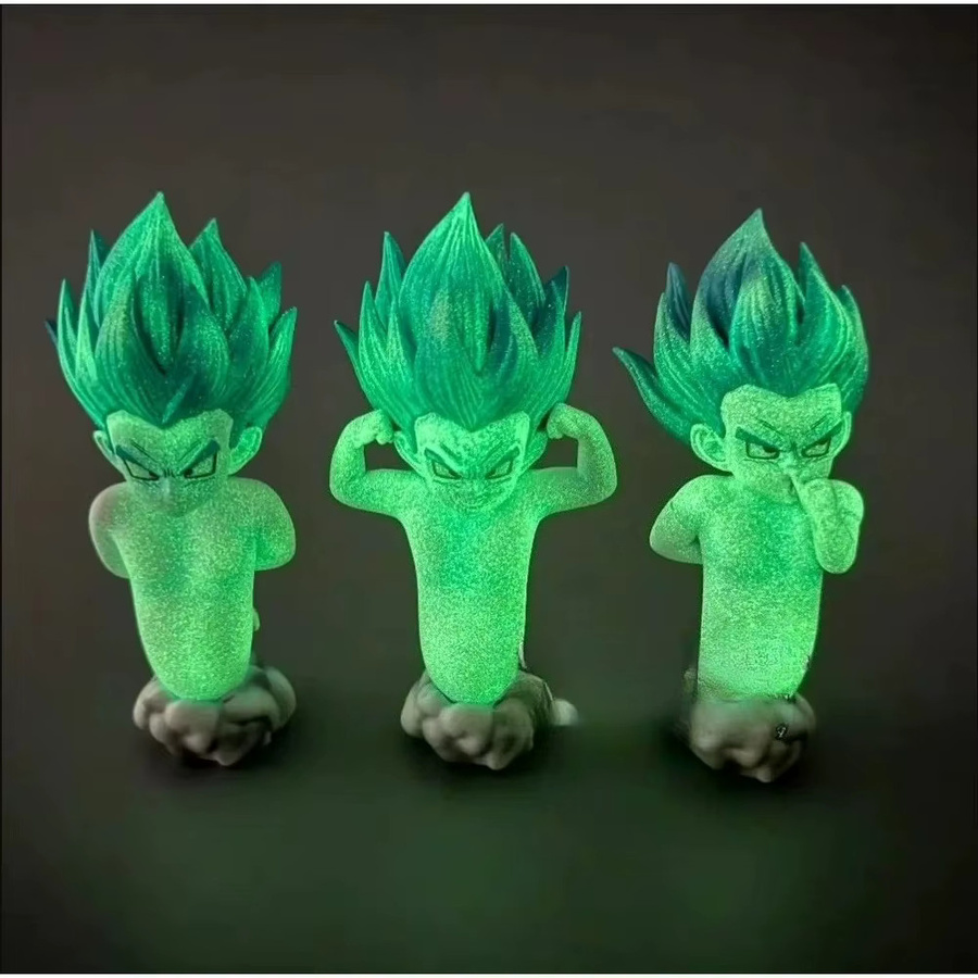Bandai Dragon Ball Z Gotenks Actionfigur, leuchtend, Einzelfigur - Bild 3