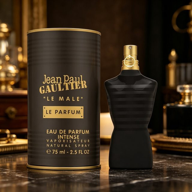 Jean Paul Gaultier Le Male Intense Parfum, Herren, Holzig, Vanille - Bild 1