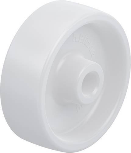 Blickle Kunststoff-Rad PO 50/8G in Weiß mit einem Durchmesser von 50 mm und einer Tragfähigkeit von maximal 75 kg - Bild 1