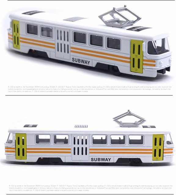 Linyi toy car Straßenbahn Modell, Metall, mit Ton und Licht, ab 14 Jahre - Bild 1