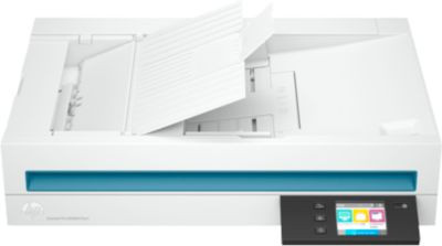 HP Scanjet Pro N4600 fnw1 Dokumentenscanner mit automatischem Einzug, Duplex-Scan, Wi-Fi, Ethernet und USB-C in Grau und Weiß - Bild 1