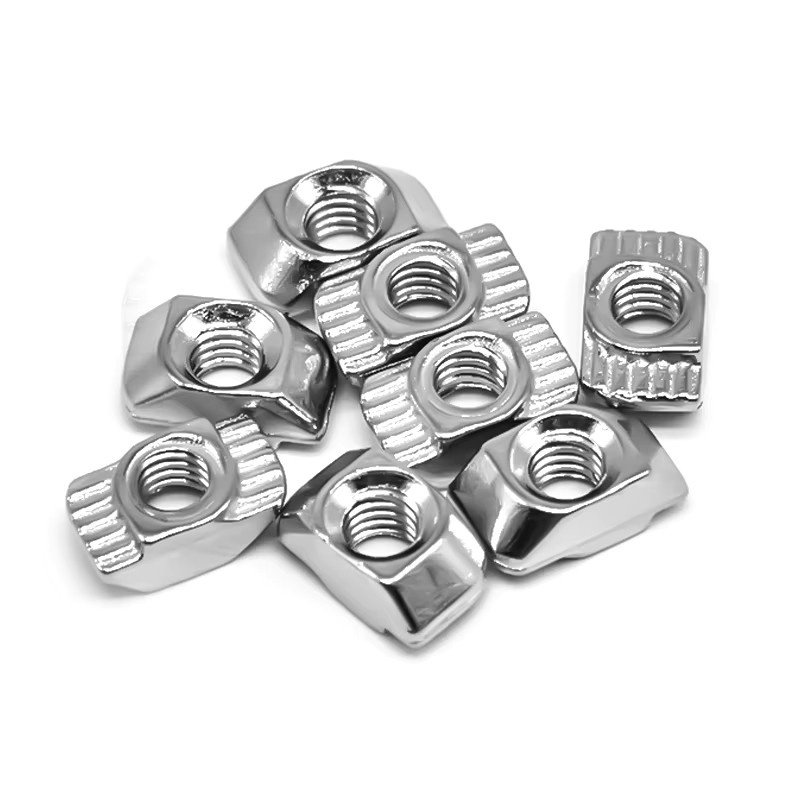 T-Mutter und Sechskantschrauben-Set für Aluminium-Profile in Silber, Hammerkopf T-Schienenmutter-Schraubensatz für Slot 2020 und 3030 - Bild 3
