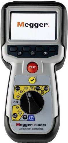 Megger DLRO2X Ohmmeter in Grau, 300 V und 600 V - Bild 1