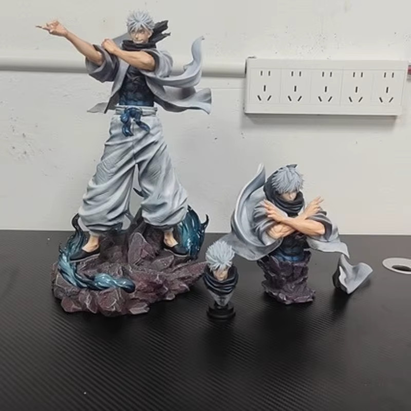 Bandai Jujutsu Kaisen Gojo Satoru Figur, Anime-Statue, 36cm, Kunststoff - Bild 5