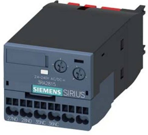 Siemens Hilfsschalter 3RA2815-2FW10 electronic grau - Bild 1
