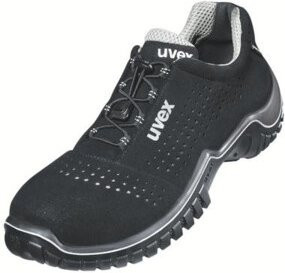 Uvex Halbschuhe Motion Style S1 in Schwarz Silber Grösse 43 Weite 11 - Bild 1