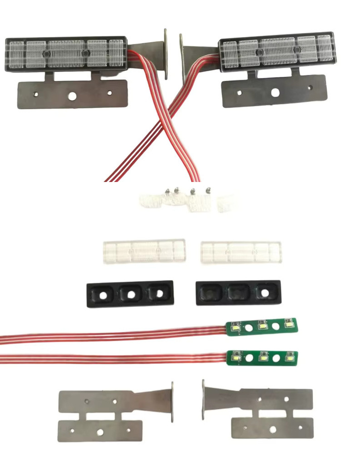 Tamiya RC Spielzeug Lkw Rücklicht LED Rücklichter, DIY Zubehör - Bild 3