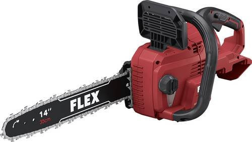 Flex GCS 35 2x18-EC Akku-Kettensäge in Rot mit 350 mm Schwertlänge - Bild 1