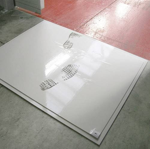 COBA Europe Reinraum-Matte WC000003 Weiß B: 60,0 cm, T: 76,0 cm, H: 0,65 cm - Bild 1