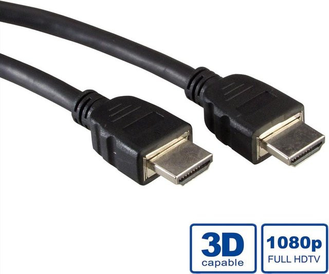 Value HDMI Anschlusskabel Schwarz 20 m - Bild 2