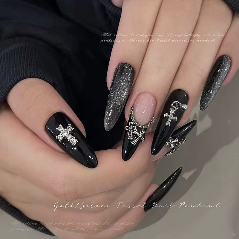 Nibiru DU Nail Art Charms, Metallic, 12 Stück - Bild 5