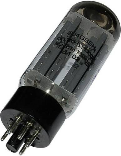 BTB Vertrieb 5 U 4GB Elektronenröhre Dualgleichrichter 300V 300mA mit Oktal-Sockel und 5 Polzahl - Bild 1