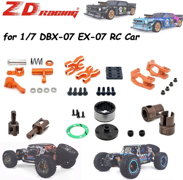 ZD Racing RC Auto Upgrade-Teile, 1:7, Metall - Bild 1