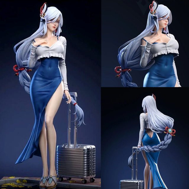 Bandai Genshin Impact Shenhe, Actionfigur, 48 cm, Kunststoff - Bild 1