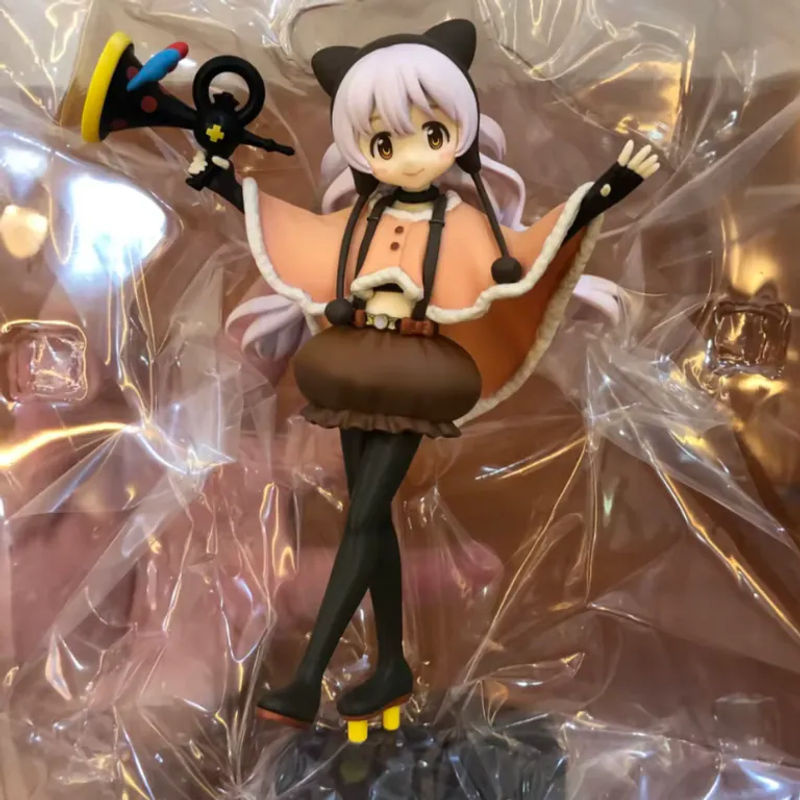 Bandai Magisches Mädchen Xiaoyuan Baijiangzhu Hexe Hirschauge Rundes Ornament aus Kunststoff, mehrfarbig, Höhe: 14 cm - Bild 5