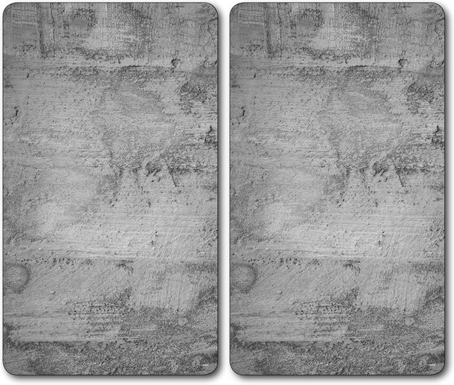 Kesper Multi-Glasschneideplatte 2er-Set aus Glas in Grau, B/T/H: 52 x 30 x 30 cm - Bild 1