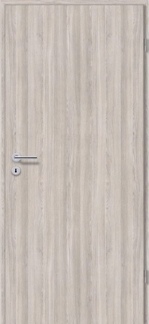 GetaDoor Zimmertür CPL Eiche Silber mit Rechtsanschlag, Breite: 61 cm, Höhe: 198,5 cm - Bild 1