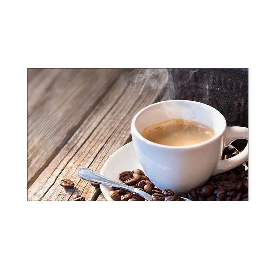 MySpotti Küchenrückwand Profix Cucina Auszeit Kaffeetasse, Farbe: Multicolour, B/H: 100 x 60 cm - Bild 1