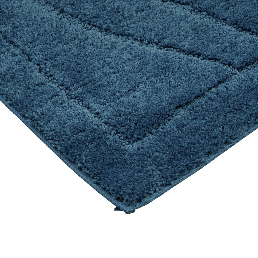 Tuffi Badematte Lasse maritime in Petrol und Blau aus Polyester mit Oeko-Tex Standard 100, B/T: 60 x 50 cm - Bild 2