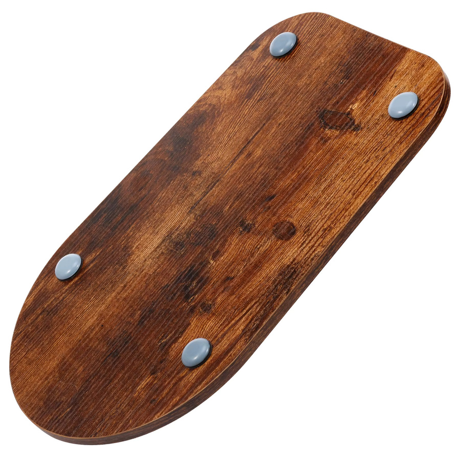 Willstar Mischschiebermatte aus Holz und Acryl in Transparent und Braun, Schiebetablett für Küchengeräte, Breite: 35,5 cm, Höhe: 1,5 cm - Bild 6