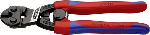 Knipex CoBolt Kompakt-Bolzenschneider schwarz atramentiert mit Mehrkomponenten-Griff schwarz-rot, Länge: 200 mm - Bild 1
