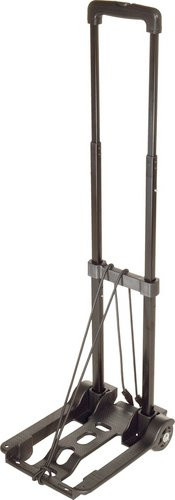 Yachticon Klappkarre aus Stahl, schwarz, B/H: 250 x 970 mm, max. Tragfähigkeit: 25 kg - Bild 1