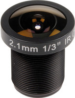 Axis Communications M12 Megapixel CCTV-Objektiv 2,1 mm f/2,2 Schwarz für AXIS P3904-R M12, P3905-R M12 und P3915-R M12 (10er Packung) - Bild 1
