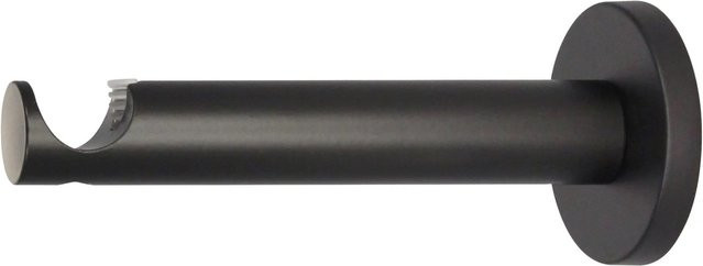 Mydeco Gardinenstangen-Halterung Function aus Metall in Schwarz mit Ø 2 cm und 12 cm Abstand - Bild 1