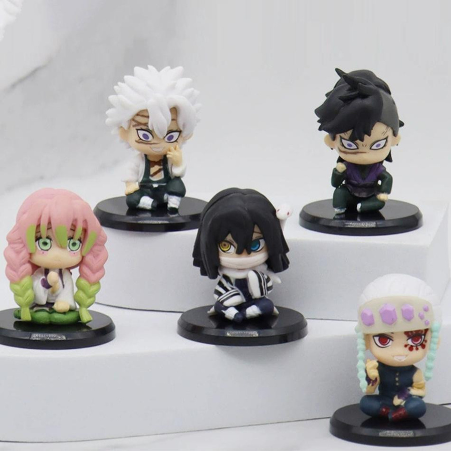 Q Posket Kimetsu no Yaiba Dämonentöter PVC Puppen Set - Bild 2