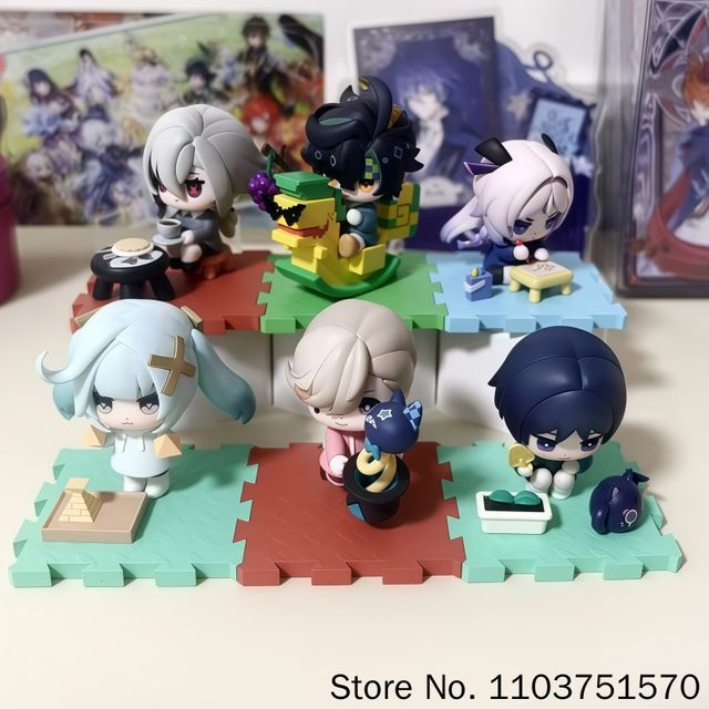 Bandai Genshin Impact Cherished Kid Dreams Series, Blind Box, Anime Figur - Bild 1